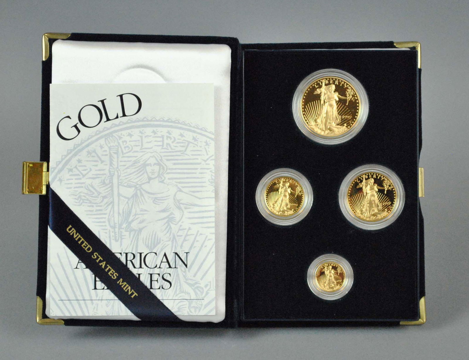 1997 AMERICAN EAGLE 4-COIN GOLD PROOF SET (1 of 2)