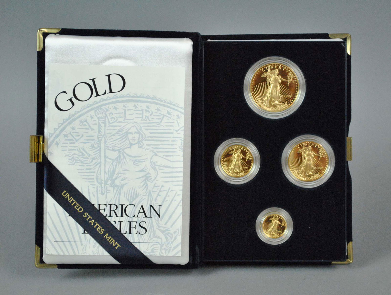 1997 AMERICAN EAGLE 4-COIN GOLD PROOF SET (1 of 2)