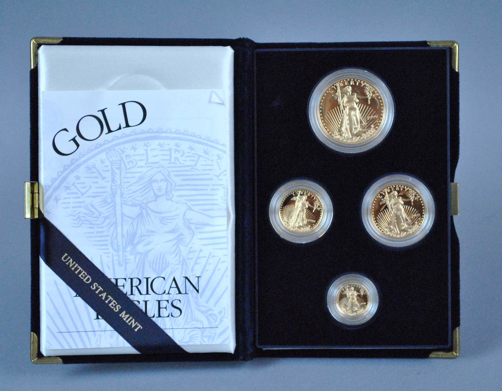 1999 AMERICAN EAGLE 4-COIN GOLD PROOF SET (1 of 2)