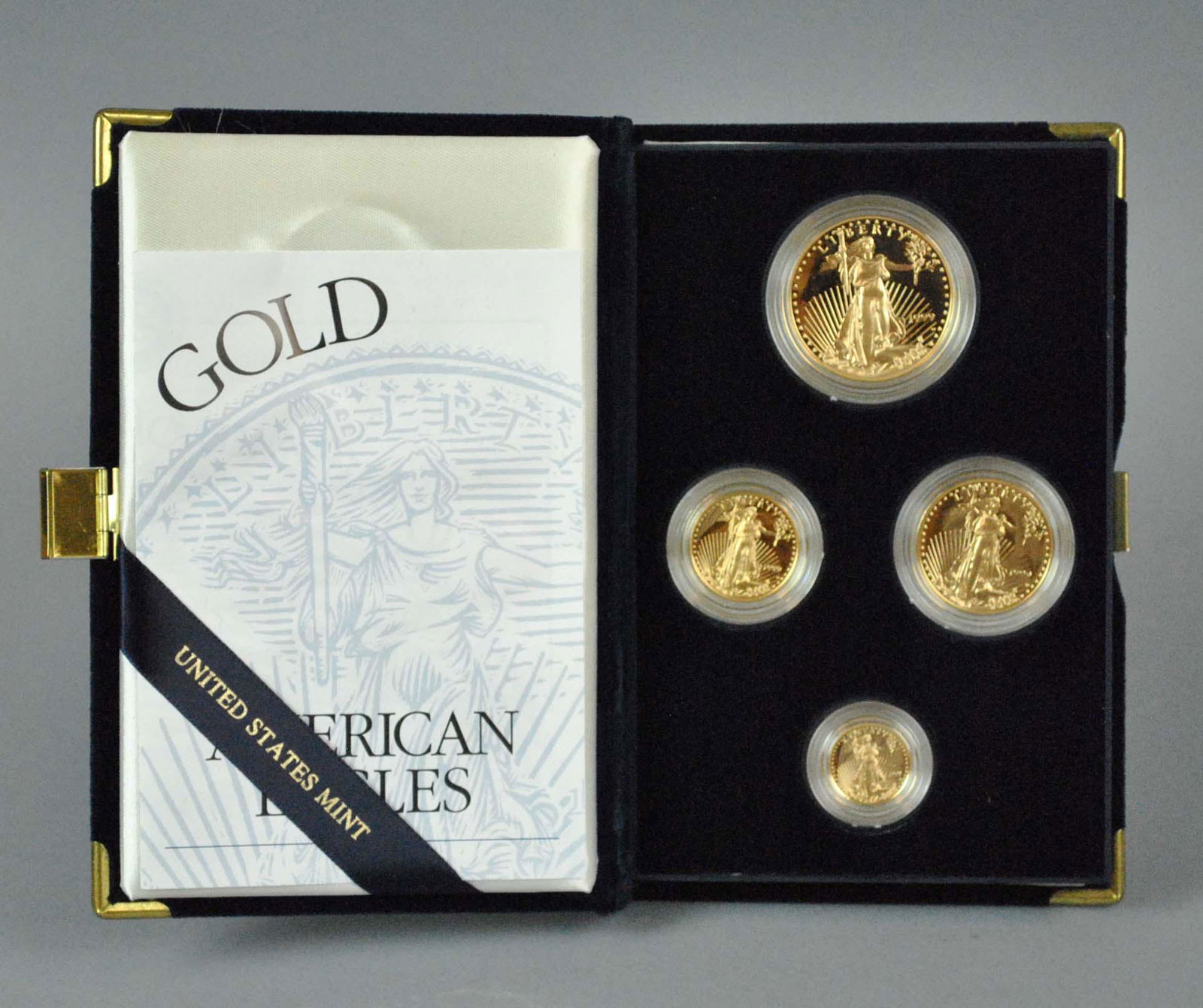 1999 AMERICAN EAGLE 4-COIN GOLD PROOF SET (1 of 2)