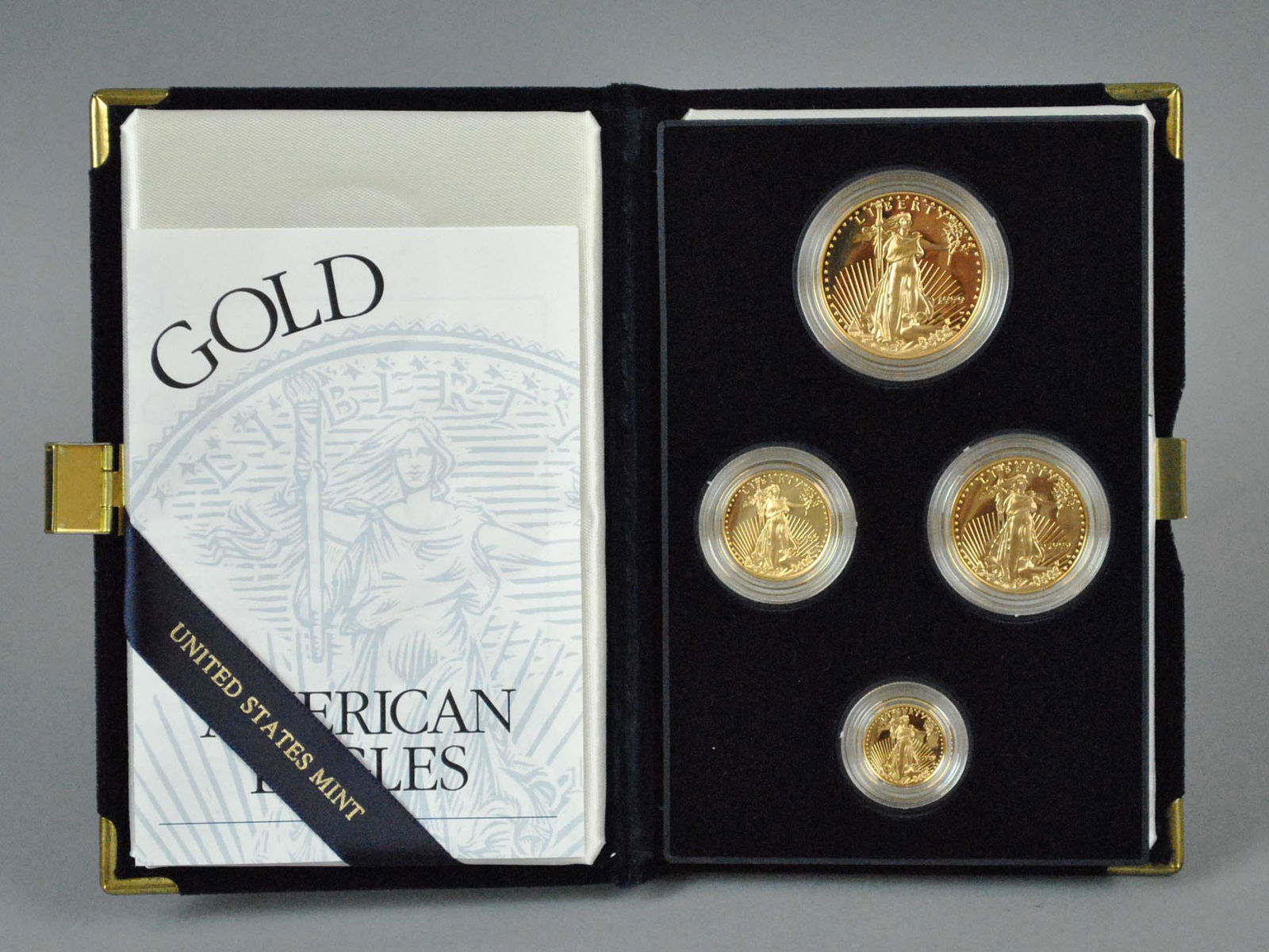 1999 AMERICAN EAGLE 4-COIN GOLD PROOF SET (1 of 2)
