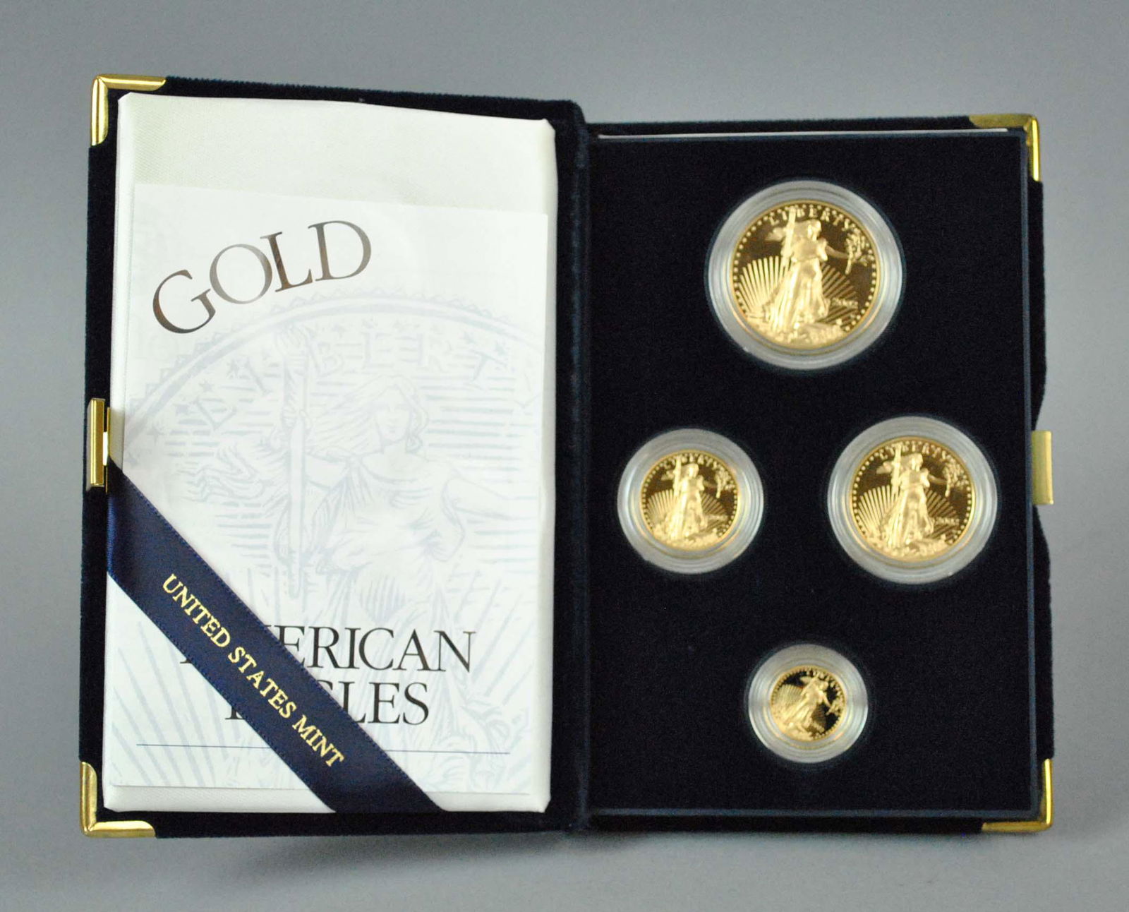 2002 AMERICAN EAGLE 4-COIN GOLD PROOF SET (1 of 2)