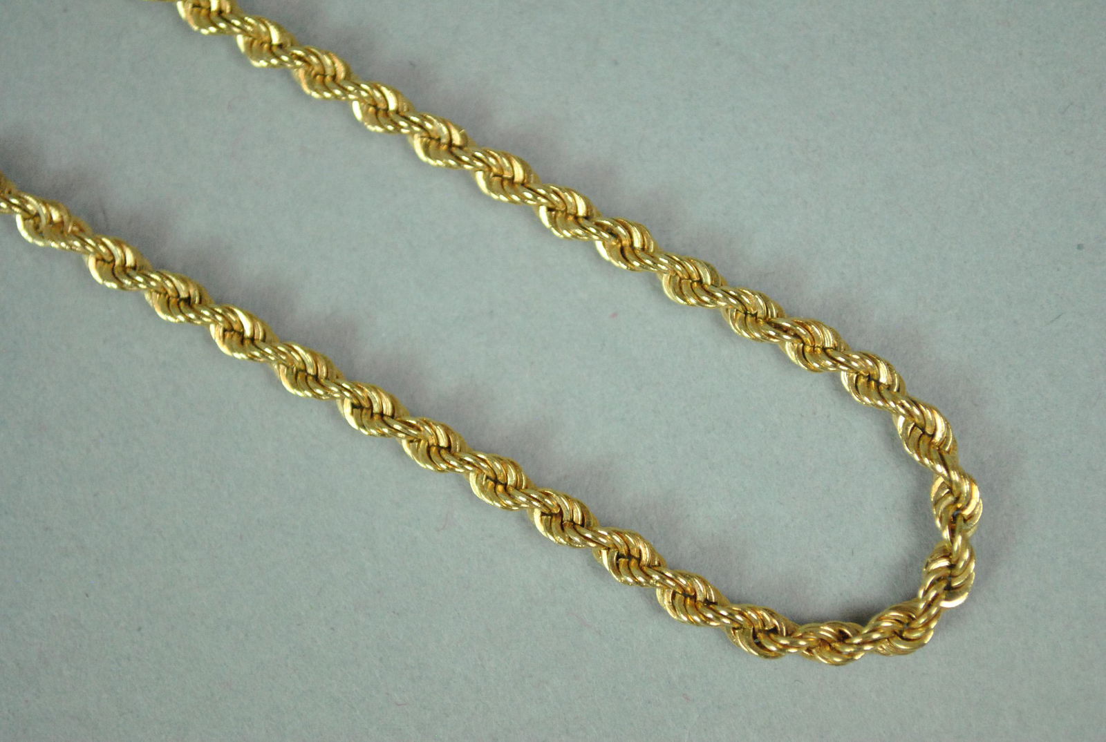 14K ROPE LINK NECKCHAIN (1 of 2)