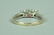 14K TRIPLE DIAMOND RING - 4