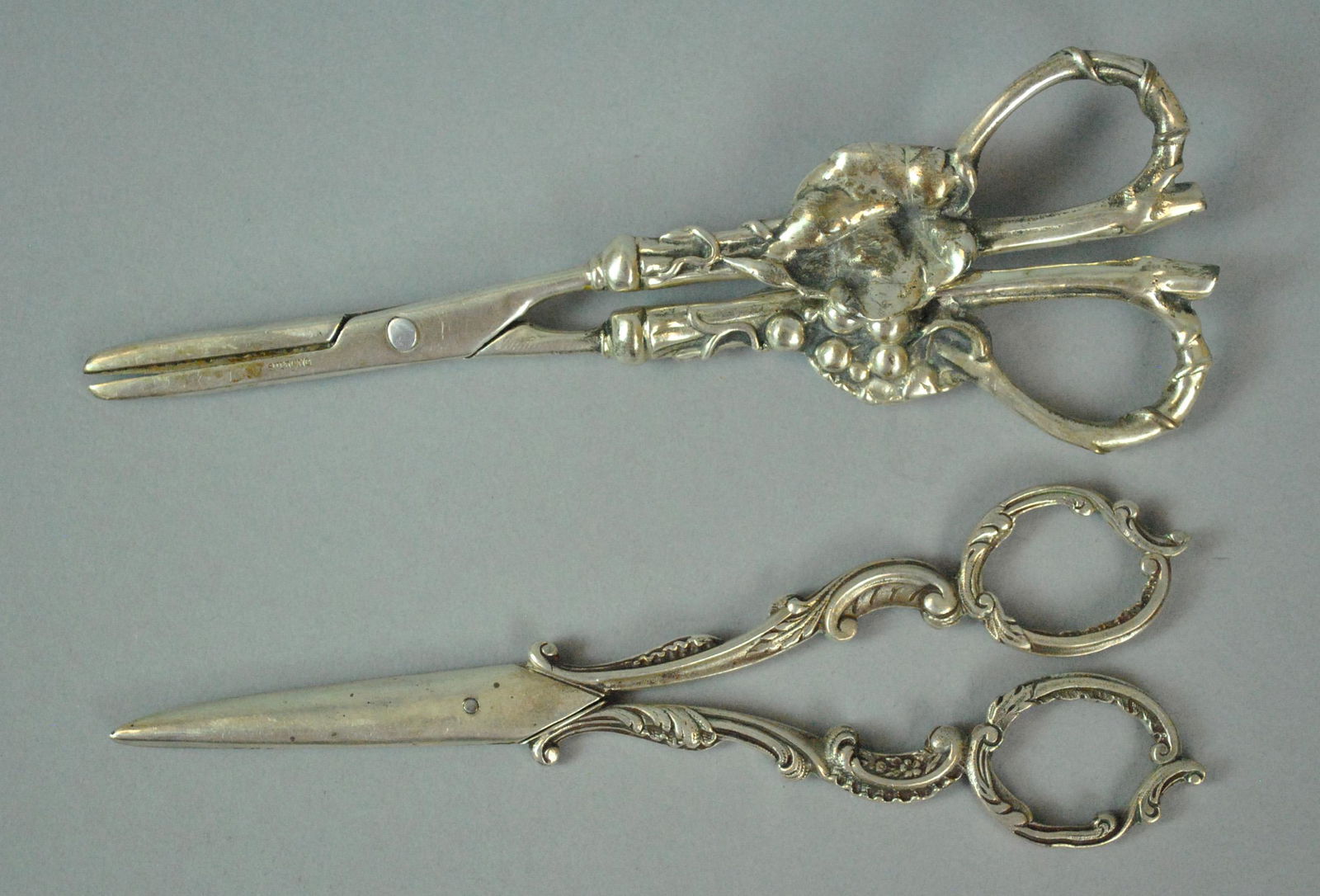 (2) SETS SOLID STERLING SHEARS (1 of 1)