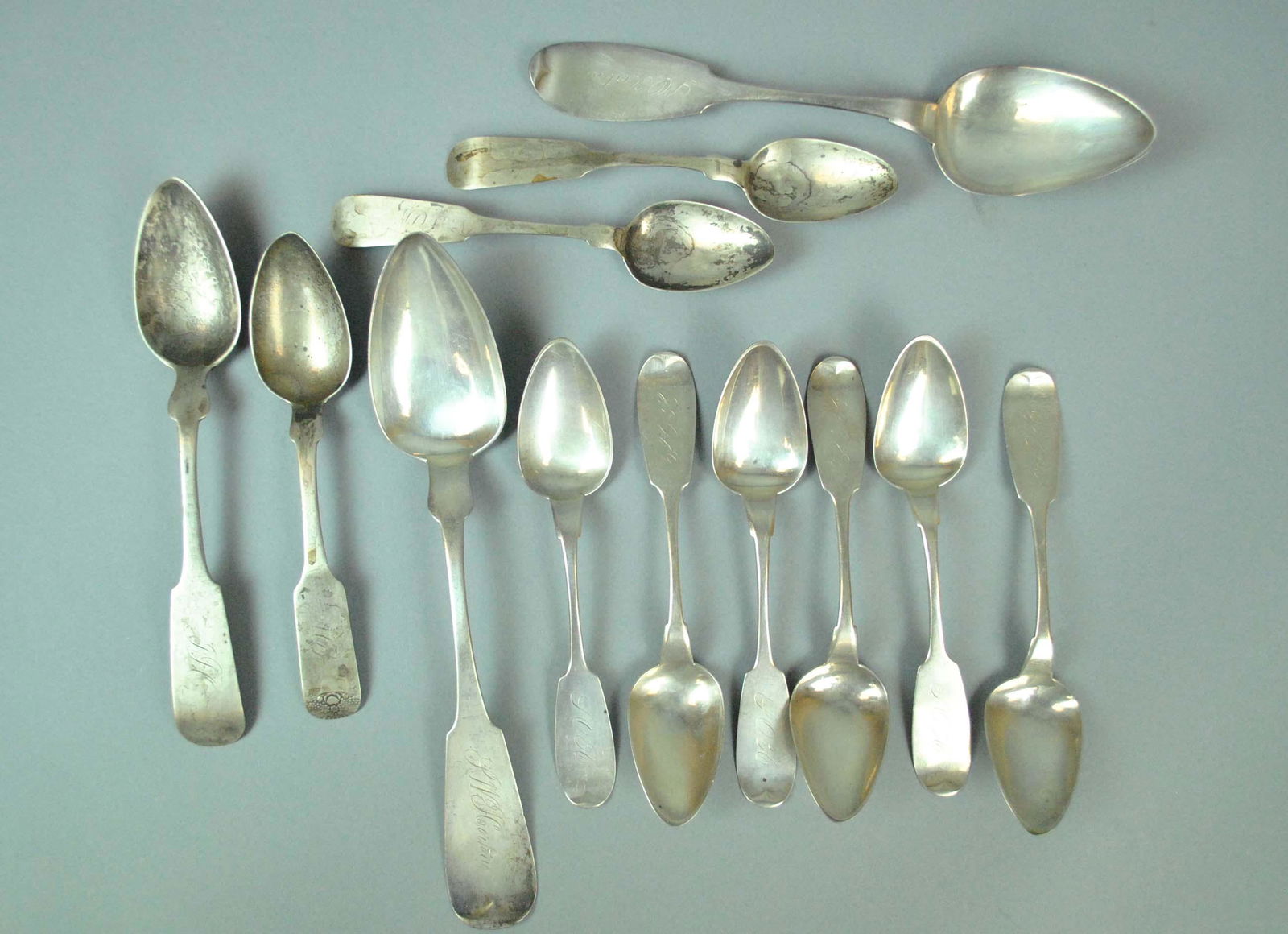 (12) AMERICAN COIN SILVER SPOONS (1 of 5)