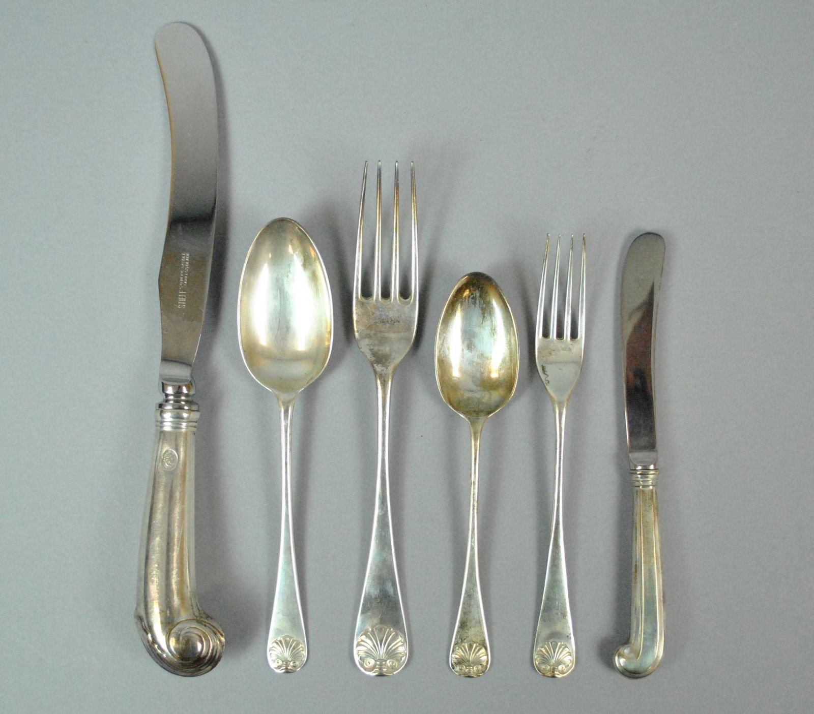 (72) PIECE STIEFF STERLING FLATWARE SERVICE (1 of 1)