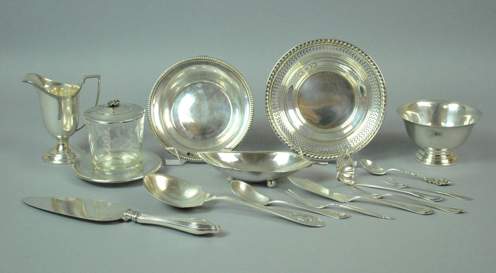 (14) PIECE STERLING TABLEWARES GROUP (1 of 5)