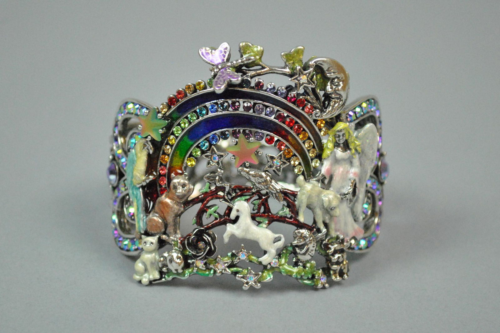 BEST FRIENDS RAINBOW BRIDGE CUFF BRACELET (1 of 3)