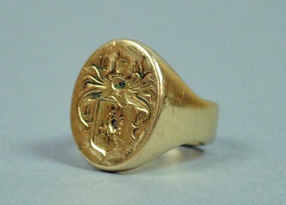 cartier signet ring