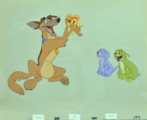 Animation Cell For All Dogs Go To Heaven Feb 06 Leighton Galleries In Nj
