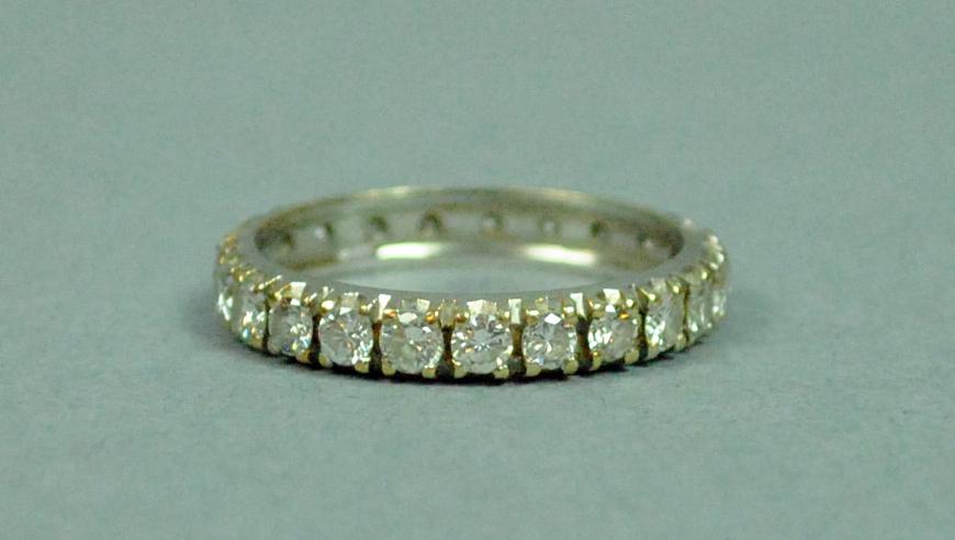 14K DIAMOND ETERNITY RING, 1.25CTW (1 of 1)