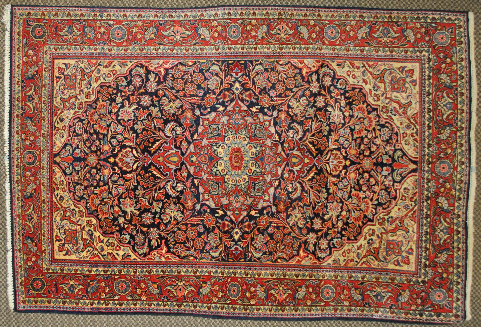 PERSIAN STYLE WOOL CARPET, 6.5 X 4.2 (1 of 8)