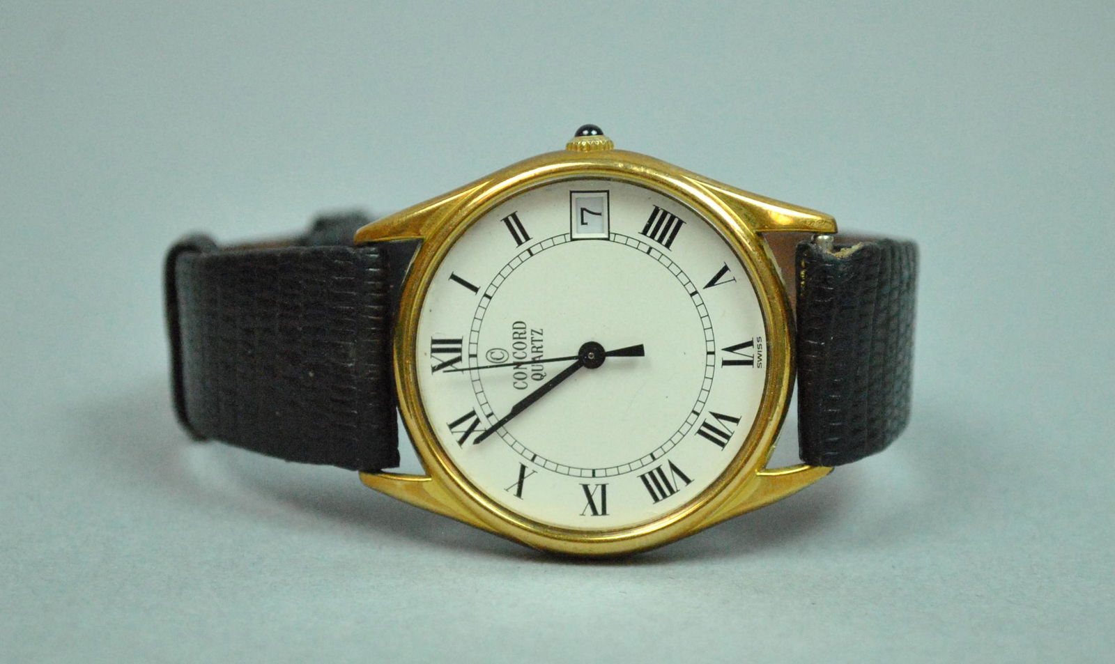 GENT'S CONCORD GOLD PLATED WRISTWATCH (1 of 2)