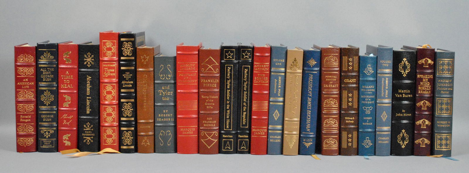 (64) EASTON PRESS LIBRARY OF THE PRESIDENTS TITLES (1 of 20)