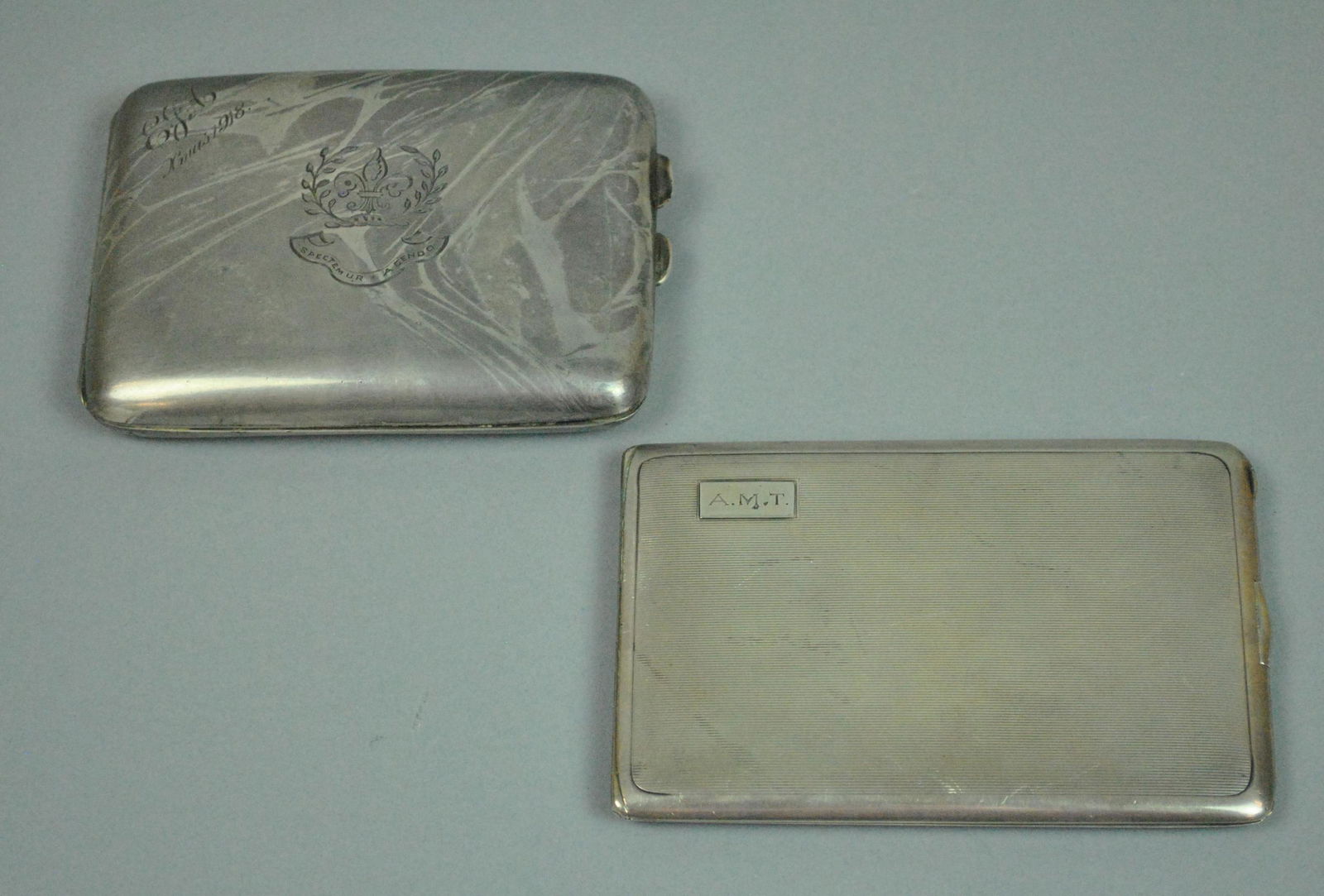 (2) STERLING CIGARETTE CASES - INCL. TIFFANY & CO. (1 of 3)