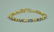 14K LAVENDER SPINEL & DIAMOND BRACELET