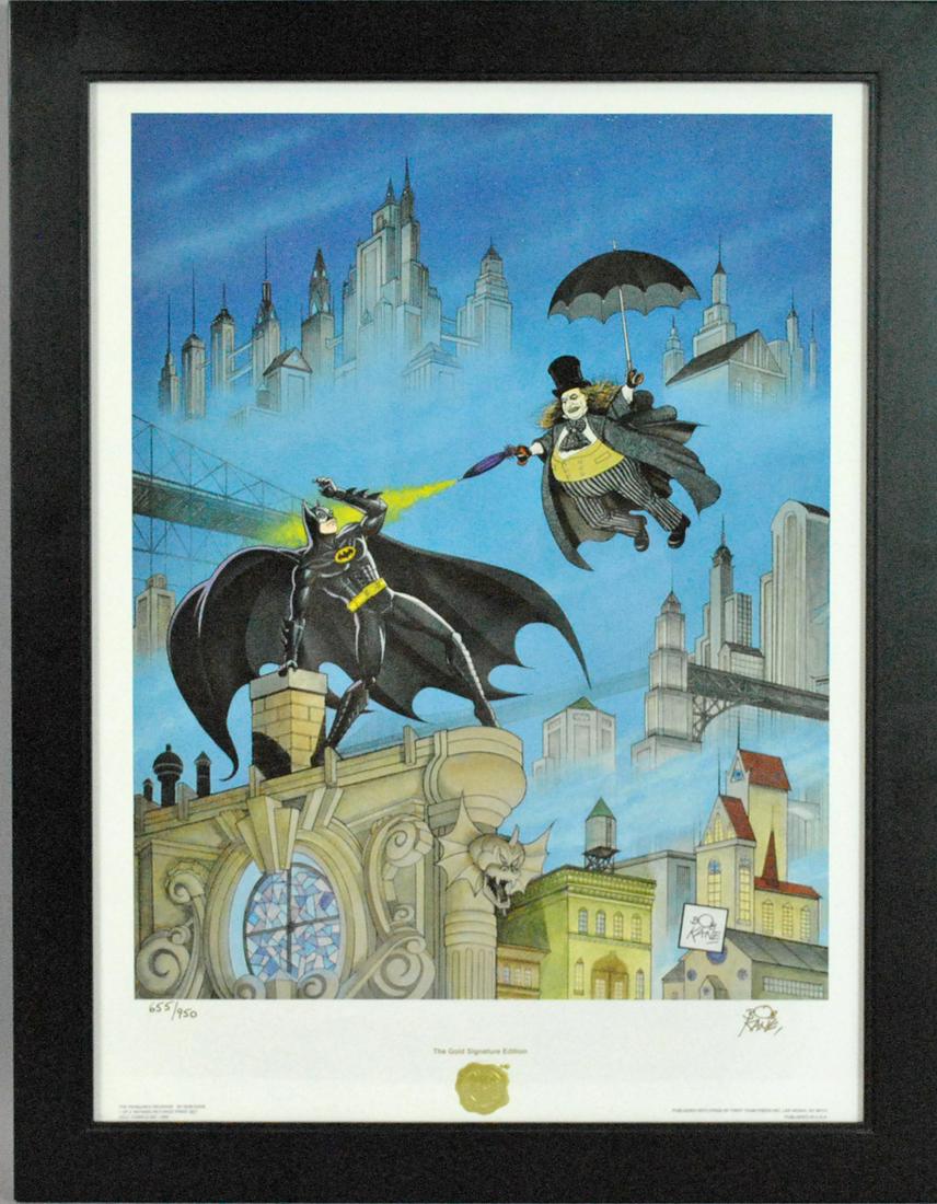 BOB KANE PRINT - THE PENGUIN'S REVENGE (1 of 5)