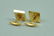 PAIR 14K GOLD CUFFLINKS - 3