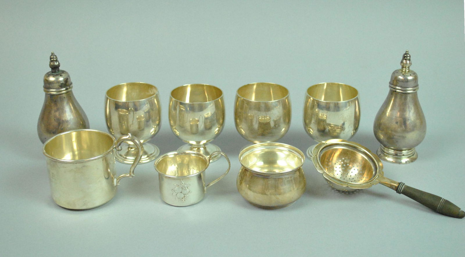 (10) PIECE STERLING TABLEWARE GROUP (1 of 3)