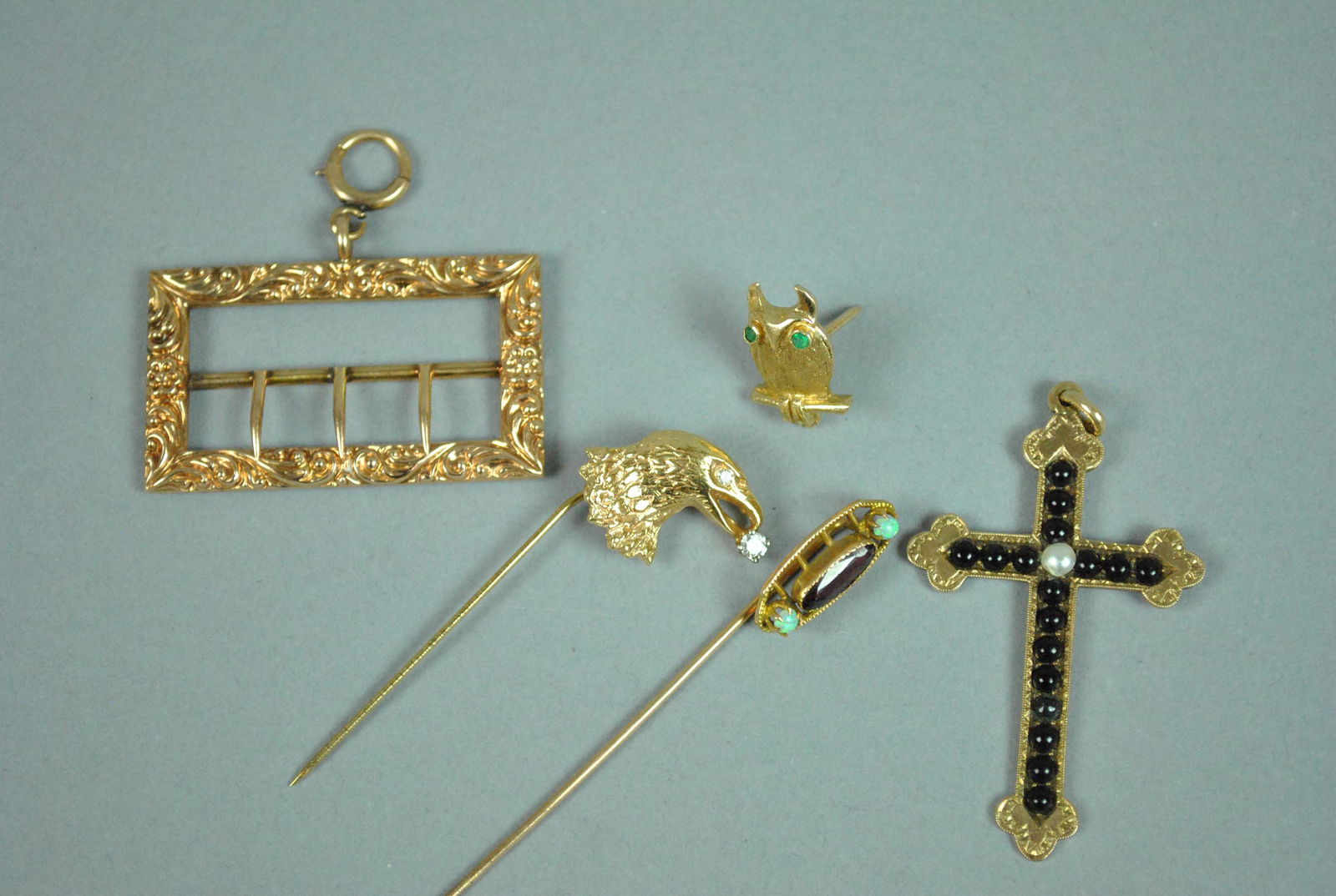 (5) PIECE GOLD JEWELRY GROUP (1 of 1)