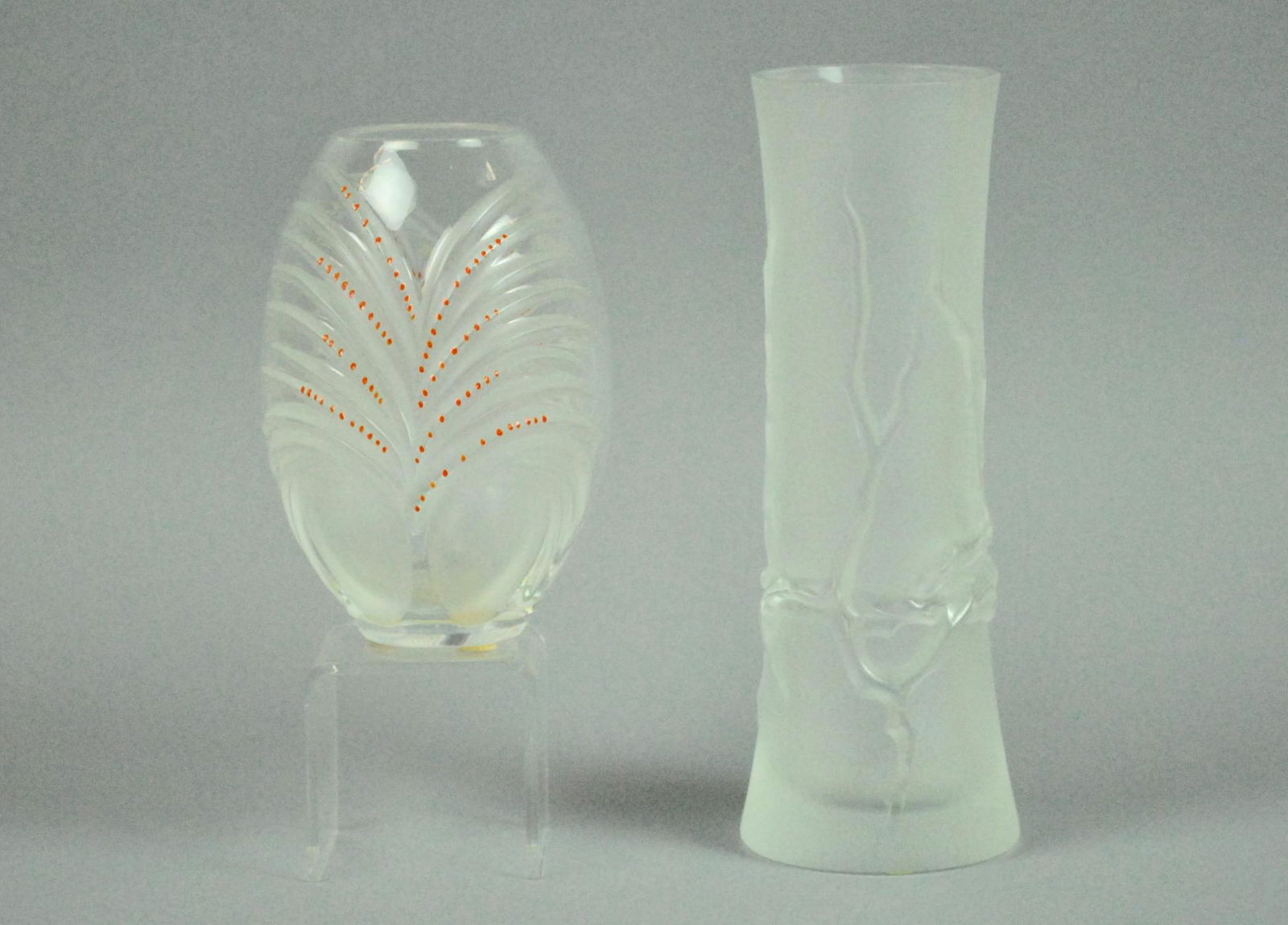 (2) LALIQUE VASES (1 of 3)