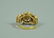 14K TRIPLE OPAL RING - 4