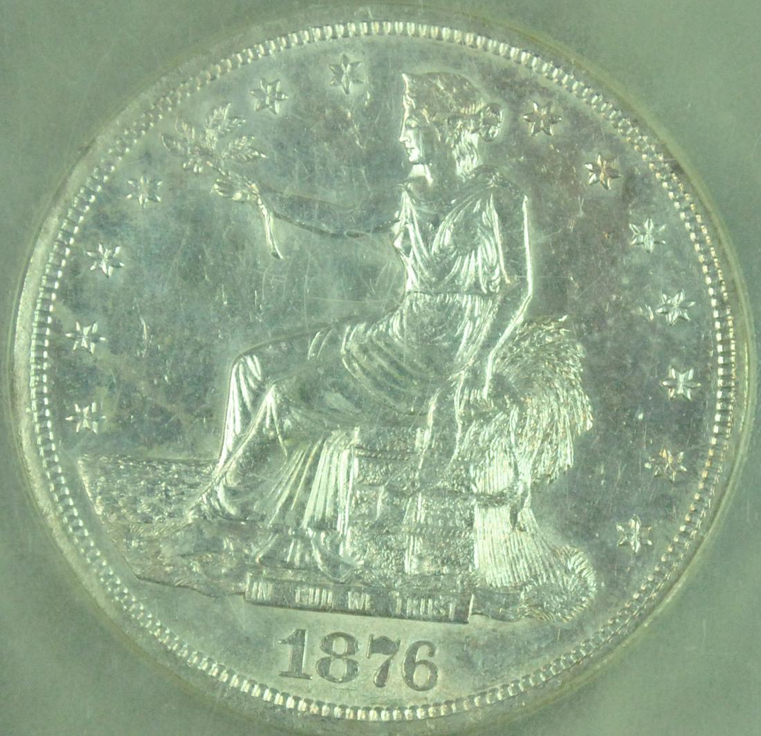1876-S US TRADE DOLLAR (1 of 4)
