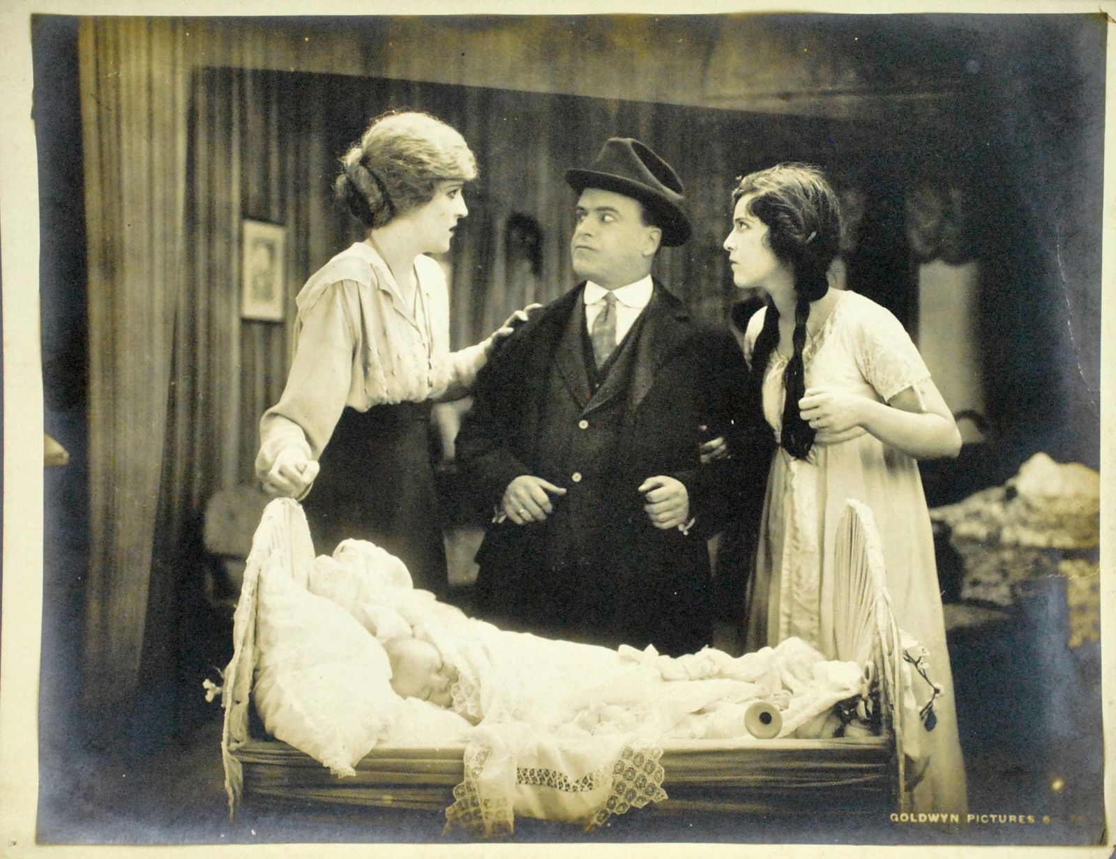 (25) EARLY GOLDWYN SILENT MOVIE LOBBY PHOTO CARDS (1 of 11)