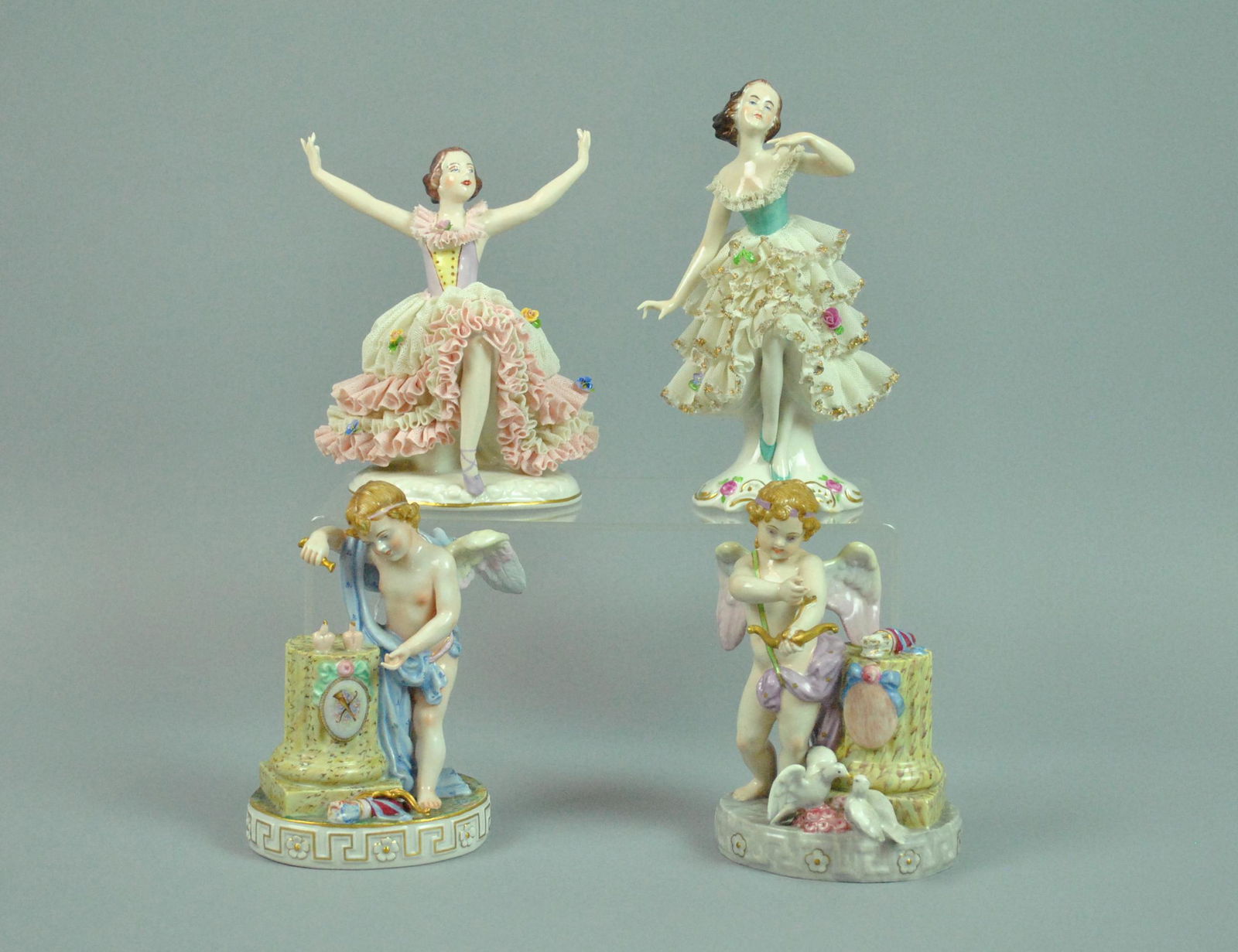 (4) CONTINENTAL PORCELAIN FIGURALS (1 of 9)