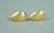 PAIR 14K TEARDROP CUFFLINKS