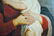 LARGE (19THC.) MADONNA OR MOTHER & CHILD PAINTING - 4