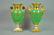 COMPLEMENTING PAIR OLD PARIS PORCELAIN URNS - 2