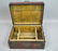 CHINOISERIE DECORATED WINE BOX ON STAND - 3