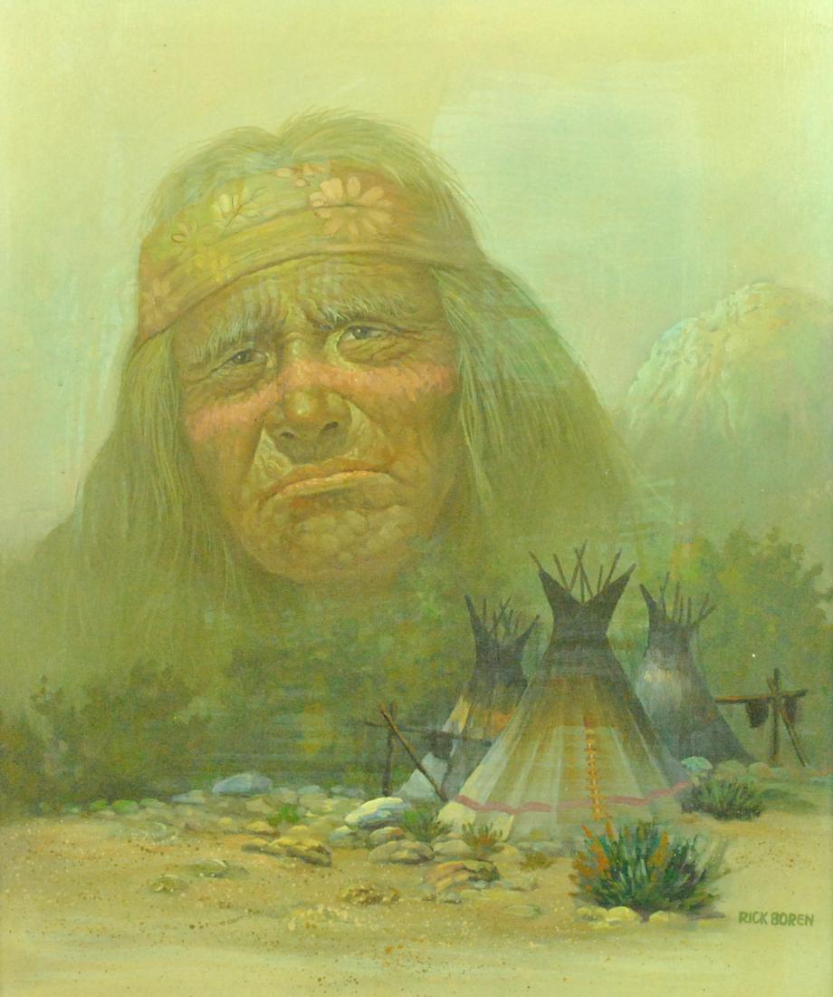 RICK BOREN (American, 20thC.) (1 of 6)