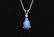 14K STAR SAPPHIRE & DIAMOND RING & PENDANT - 2