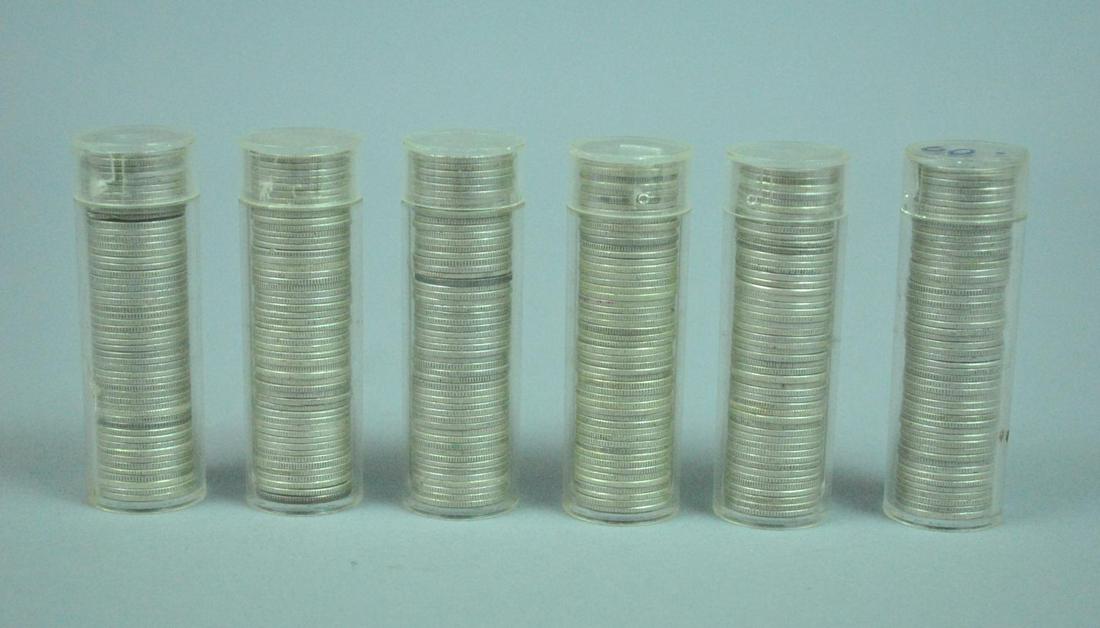 (6) ROLLS OF US SILVER DIMES (1 of 1)