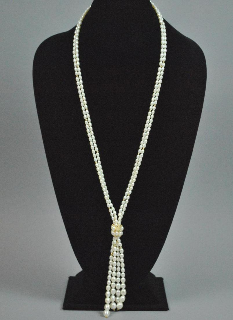 iridesse pearl necklace