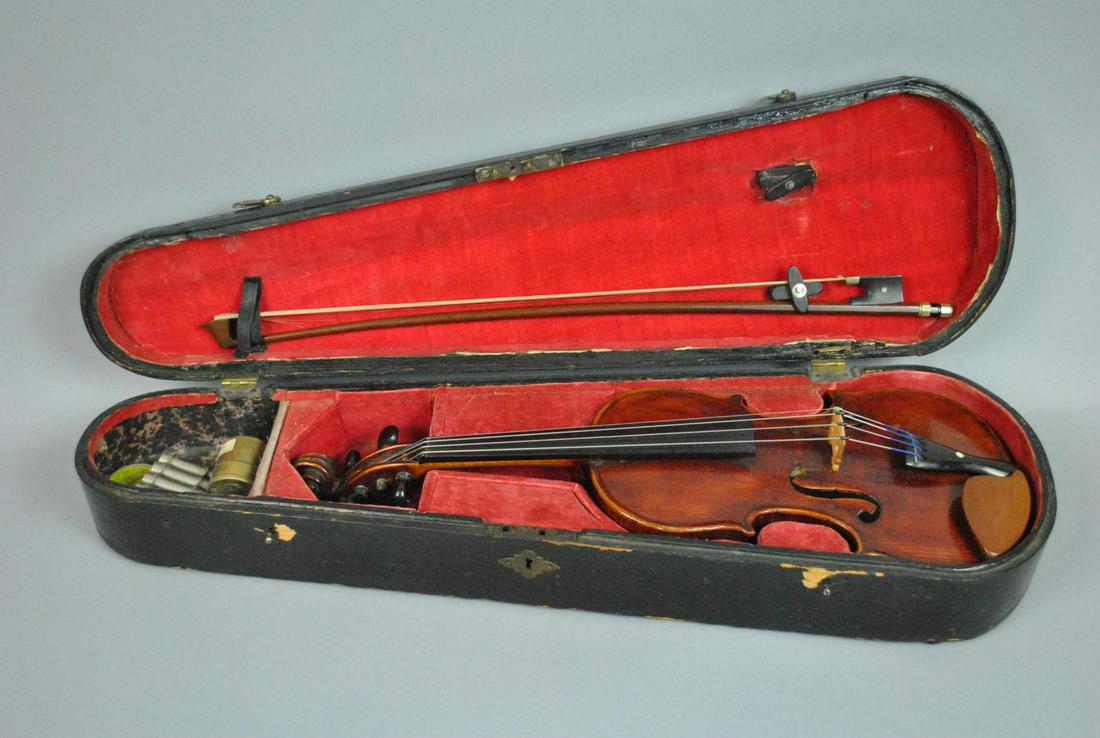 JOHN STRODL NEW YORK YOUNG CHILDS VIOLIN - 1871 (1 of 4)