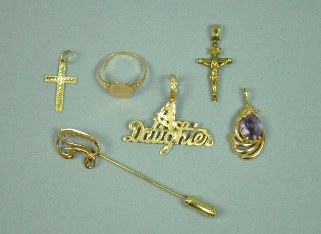 (6) PIECE 14K GOLD GROUP (1 of 1)