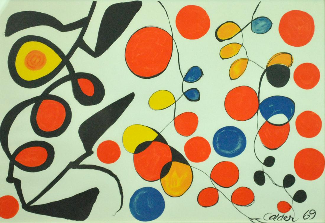 ALEXANDER CALDER LITHOGRAPH - SPRING CARNIVAL (1 of 5)