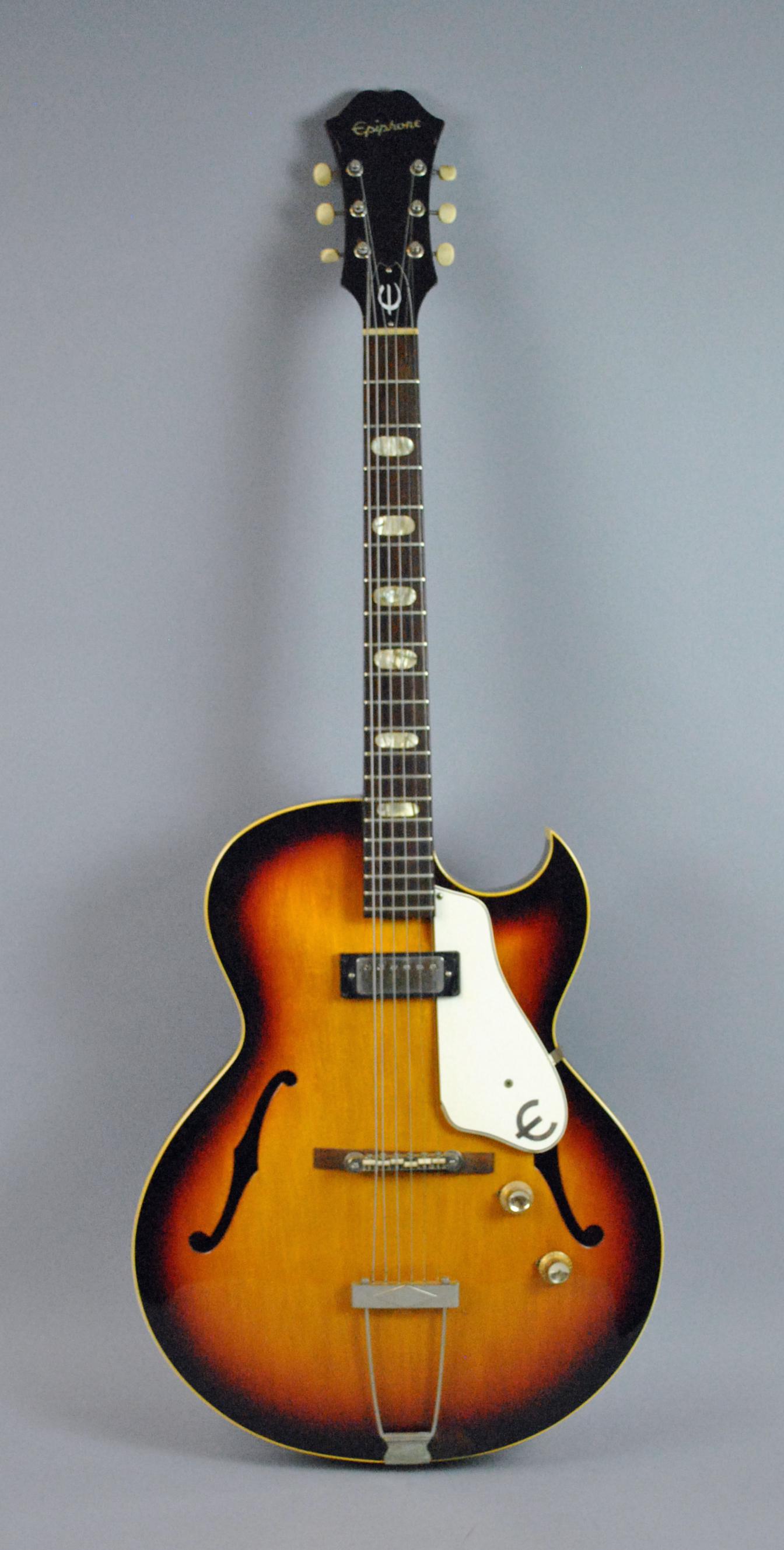 EPIPHONE E452T SORRENTO SUNBURST ELECTRIC GUITAR (1 of 11)