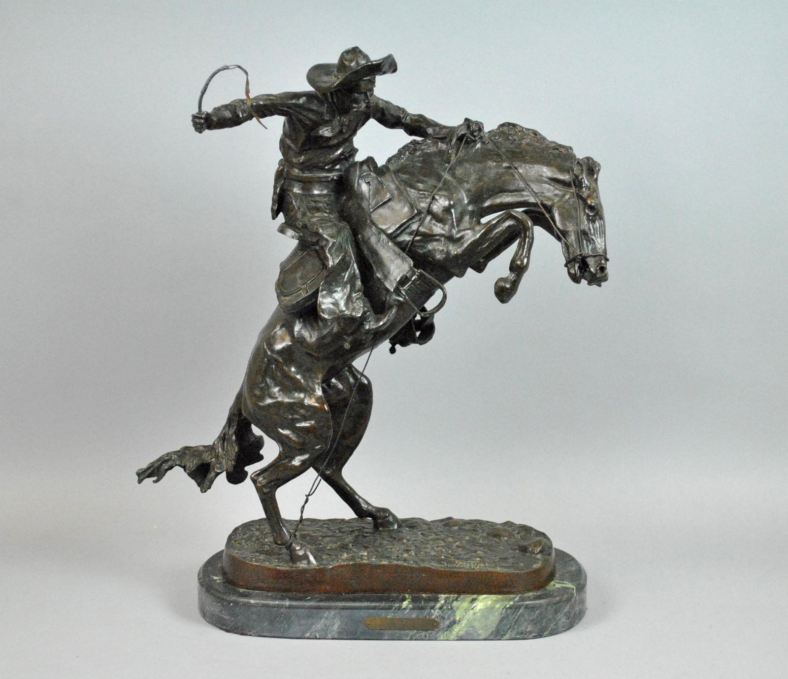 AFTER FREDERICK REMINGTON - BRONCO BUSTER (1 of 4)