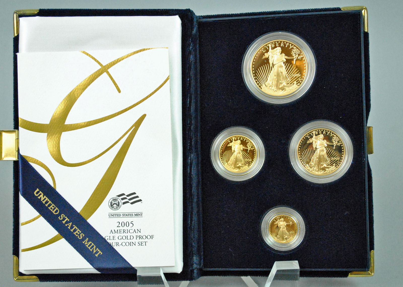 2005 AMERICAN EAGLE 4-COIN GOLD PROOF SET (1 of 2)