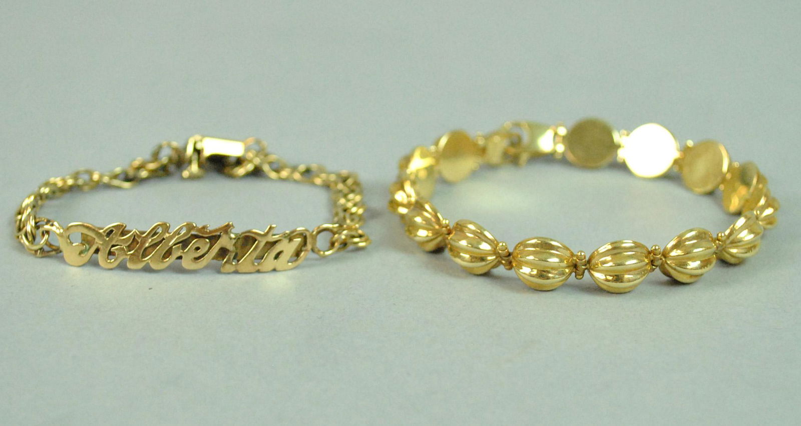 (2) 14K BRACELETS (1 of 4)
