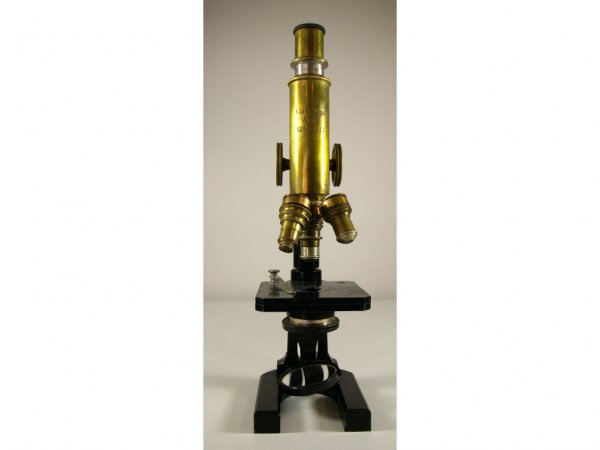 CARL ZEISS JENA MICROSCOPE: model #20117, 13in.