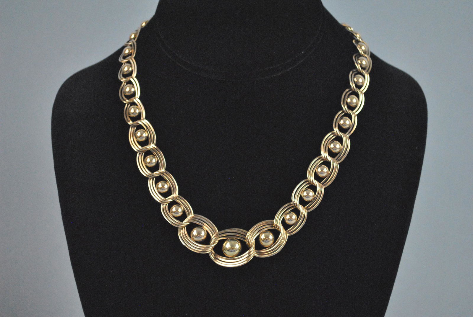 14K FANCY LINK NECKLACE (1 of 3)