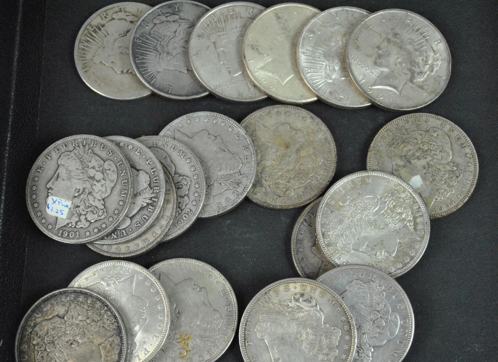 (20) US SILVER DOLLAR COINS (1 of 1)