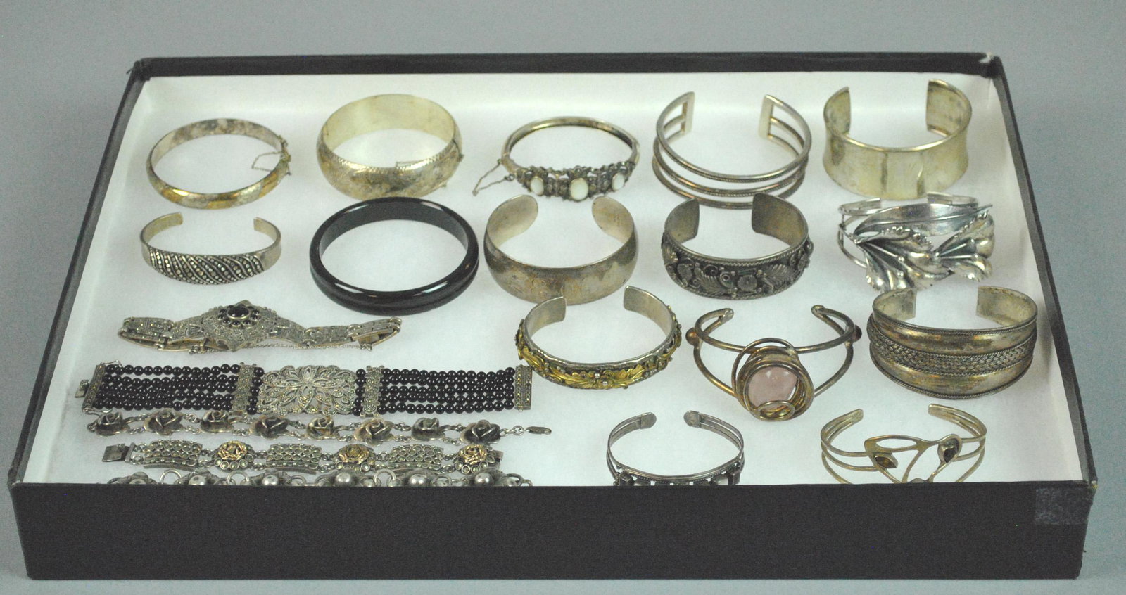 (19) SILVER CUFFS, BANGLES & BRACELETS (1 of 10)