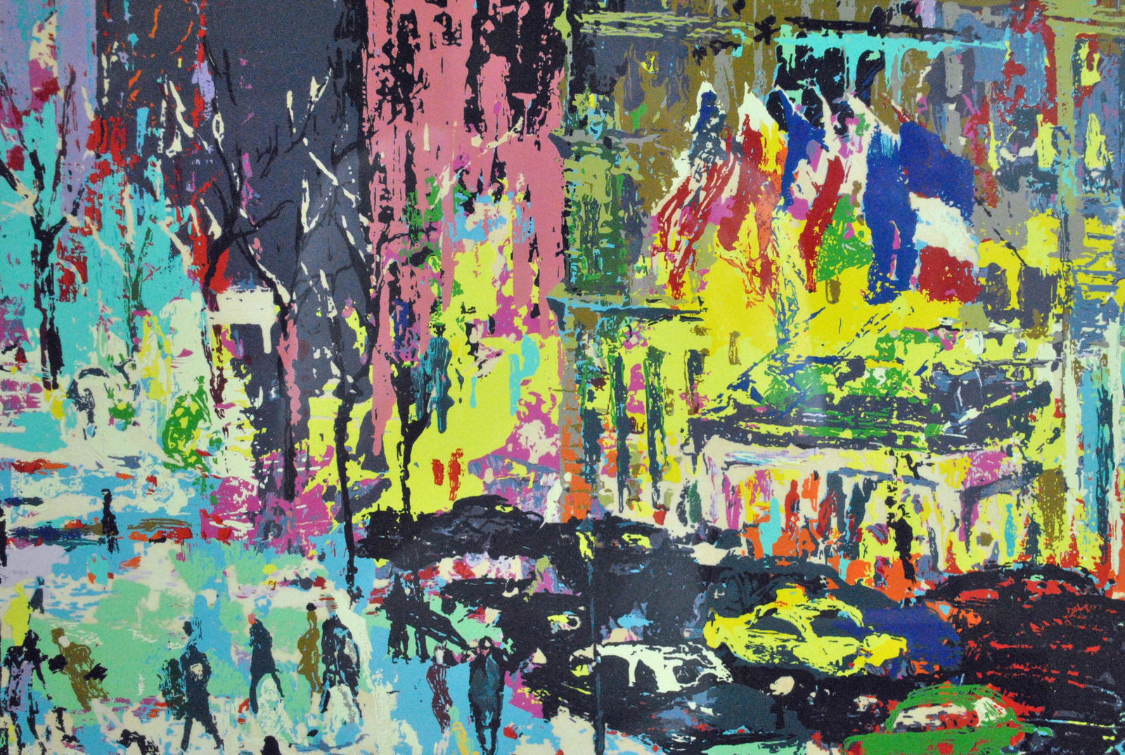 LEROY NEIMAN SERIGRAPH – PLAZA SQUARE (1 of 8)